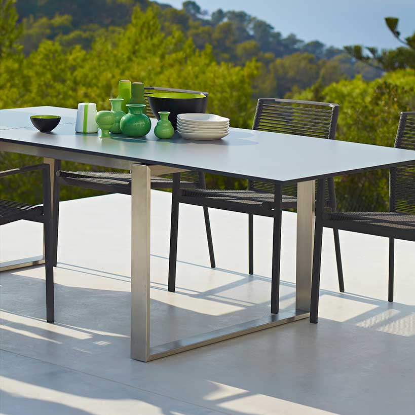 Phenolic Hpl Outdoor Table Top, Outdoor Furniture Table Tops