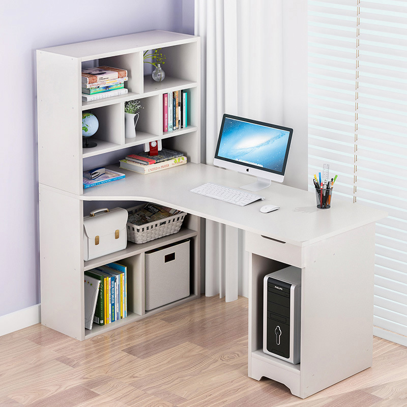 Multifunctional Table Desk With Book Shelf